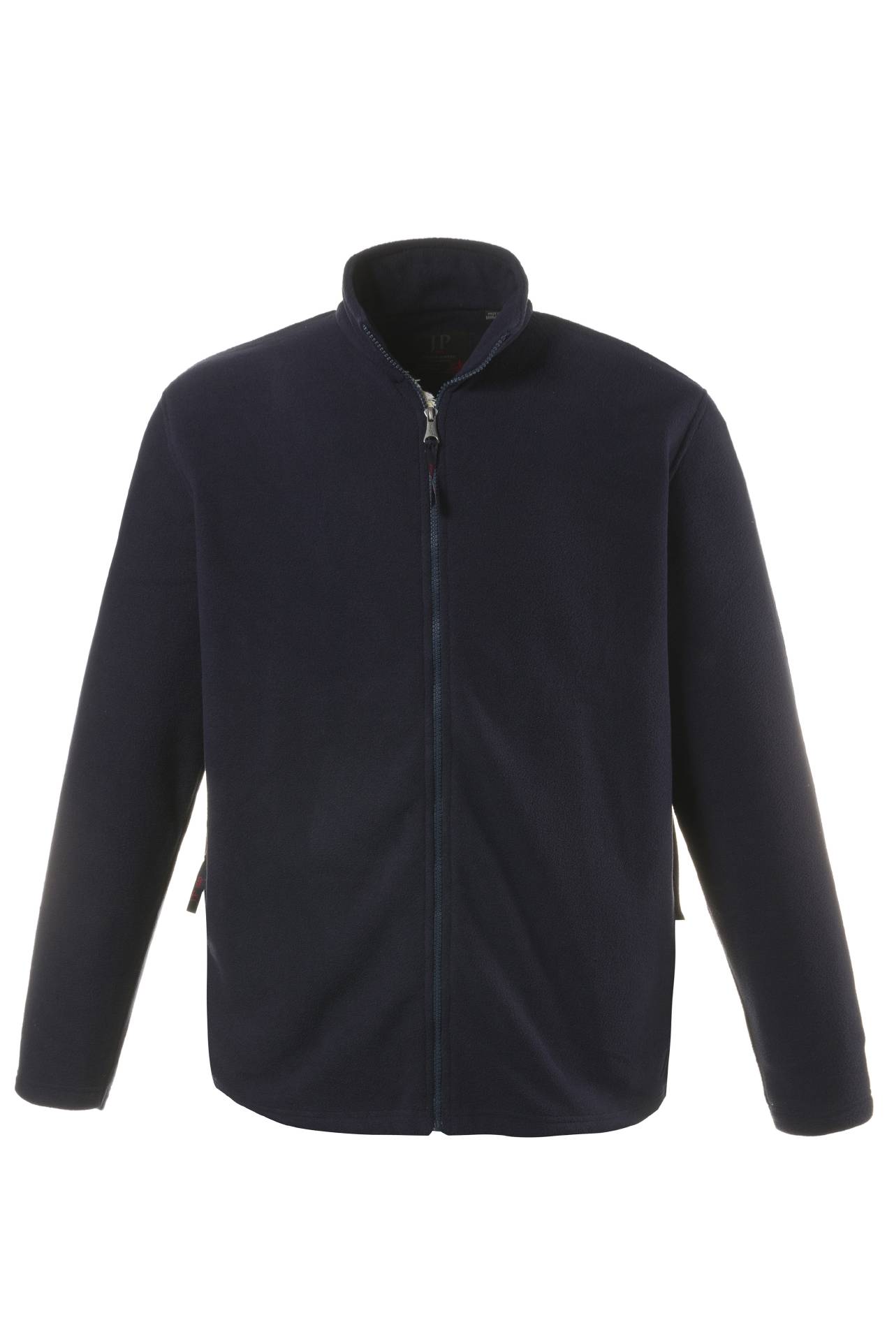 Plus Size Ζακέτα fleece με όρθιο γιακά, με τσέπες με φερμουάρ, JP1880 (Μεγάλα Μεγέθη - Υπερμεγέθη)