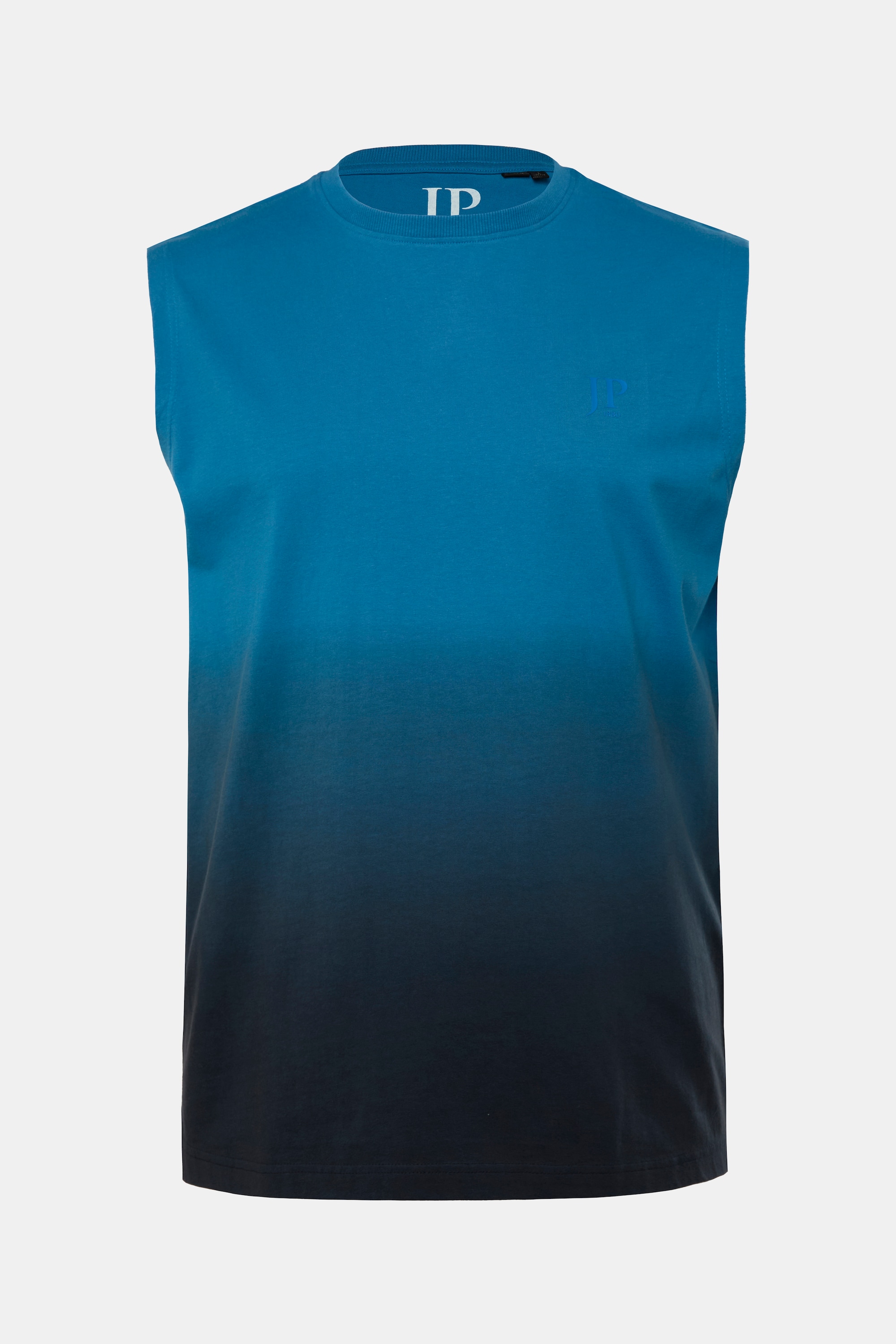 Ανδρικό Plus Size T-shirt αμάνικο με χρωματική διαβάθμιση, JP1880 (Μεγάλα Μεγέθη - Υπερμεγέθη)