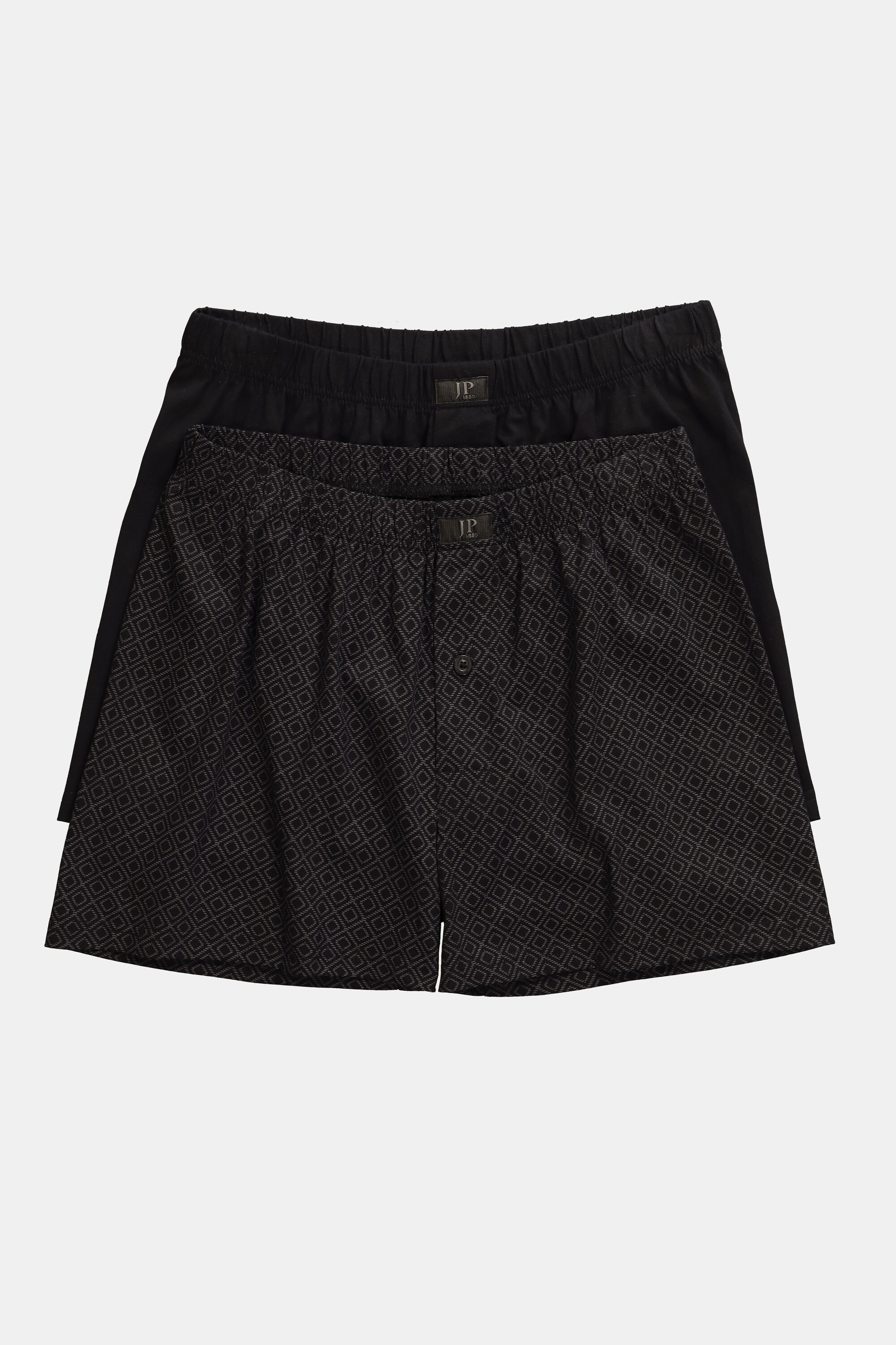 Plus Size Boxer σε συσκευασία 2 τεμαχίων με minimal σχέδιο, JP1880 (Μεγάλα Μεγέθη - Υπερμεγέθη)