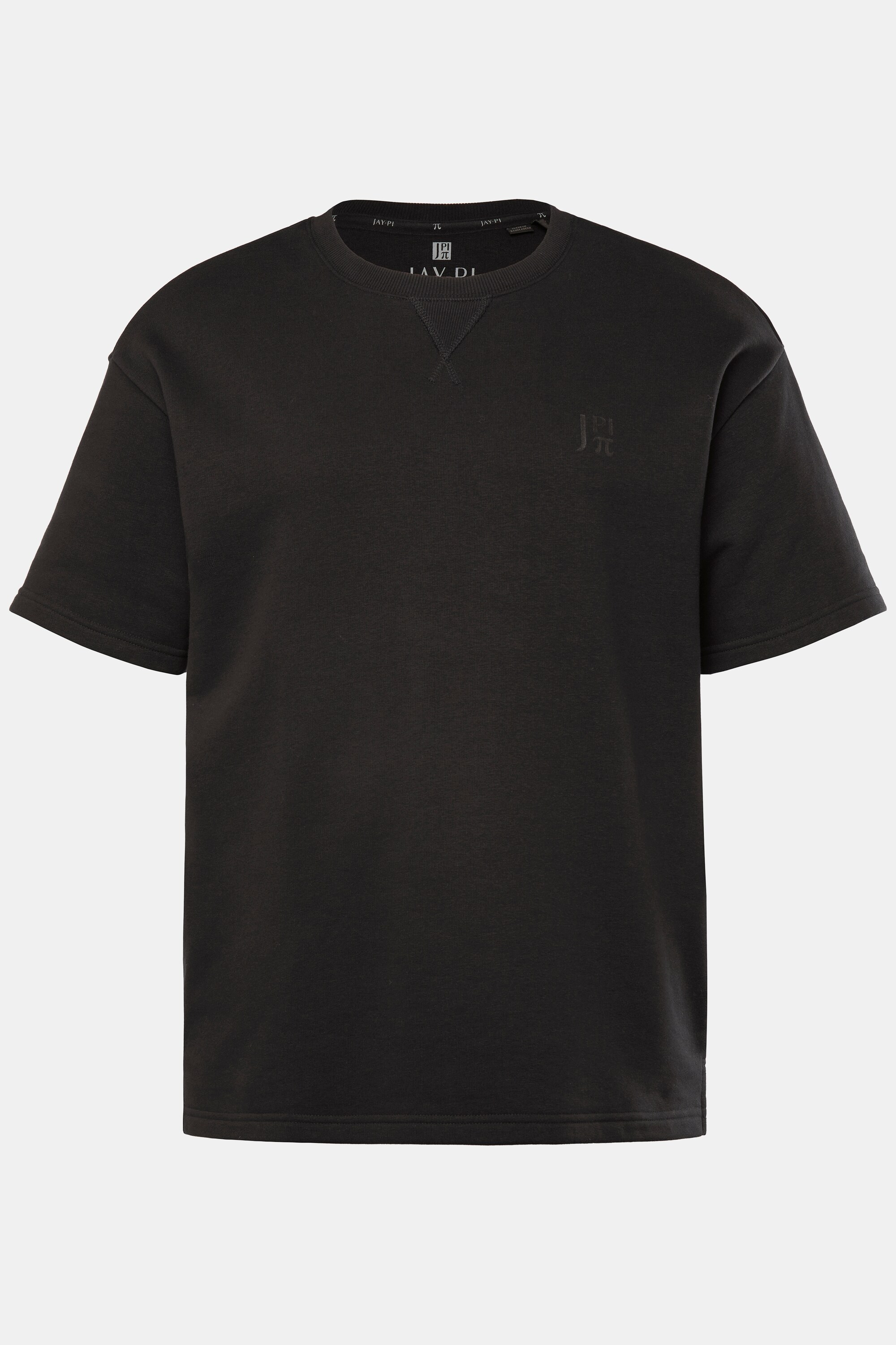 Ανδρικό Plus Size T-shirt με μικρό τύπωμα στο στήθος, JAY-PI (Μεγάλα Μεγέθη - Υπερμεγέθη)