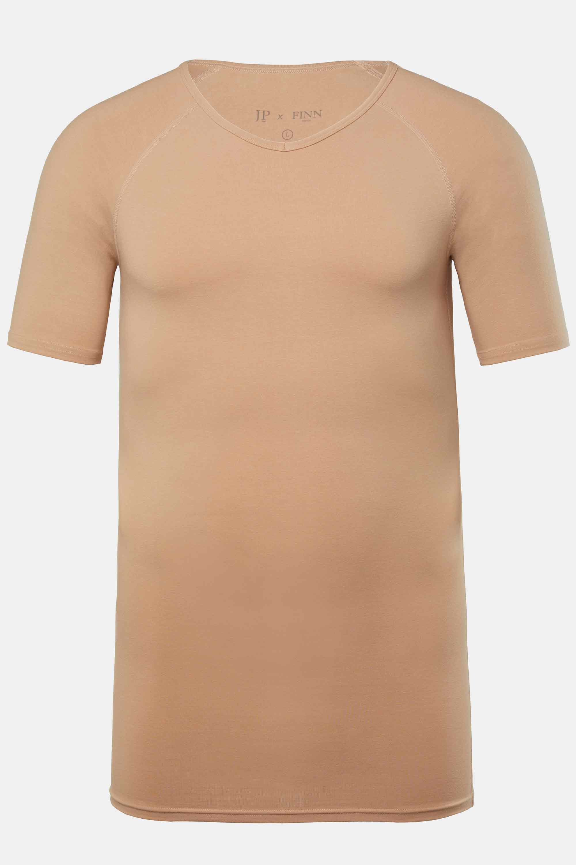 Plus Size Φανελάκι Finn Shapewear με κοντά μανίκια, JP1880 (Μεγάλα Μεγέθη - Υπερμεγέθη)