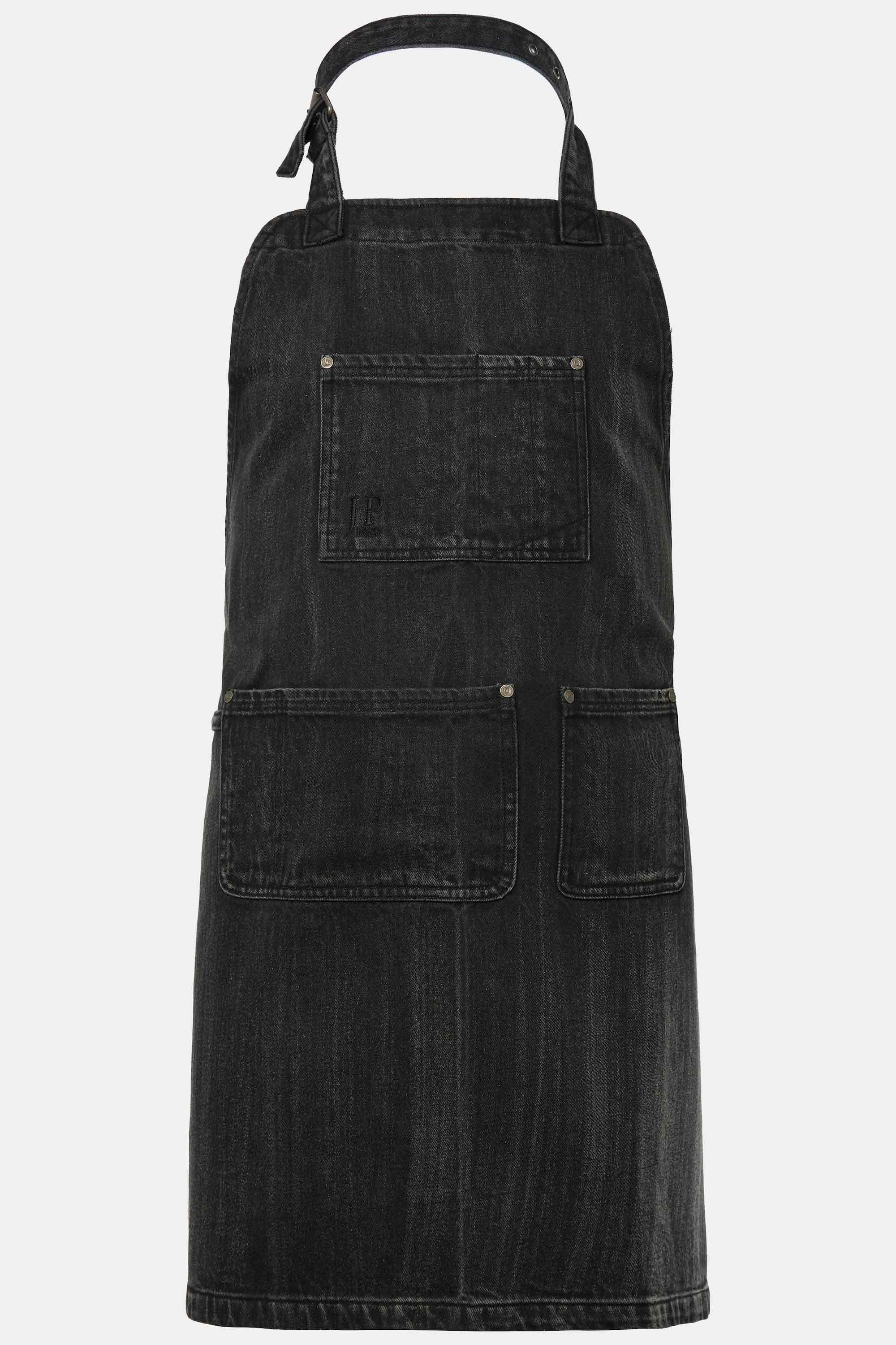 Plus Size Ποδιά τζιν με τσέπες, JP 1880 (Μεγάλα Μεγέθη - Υπερμεγέθη)