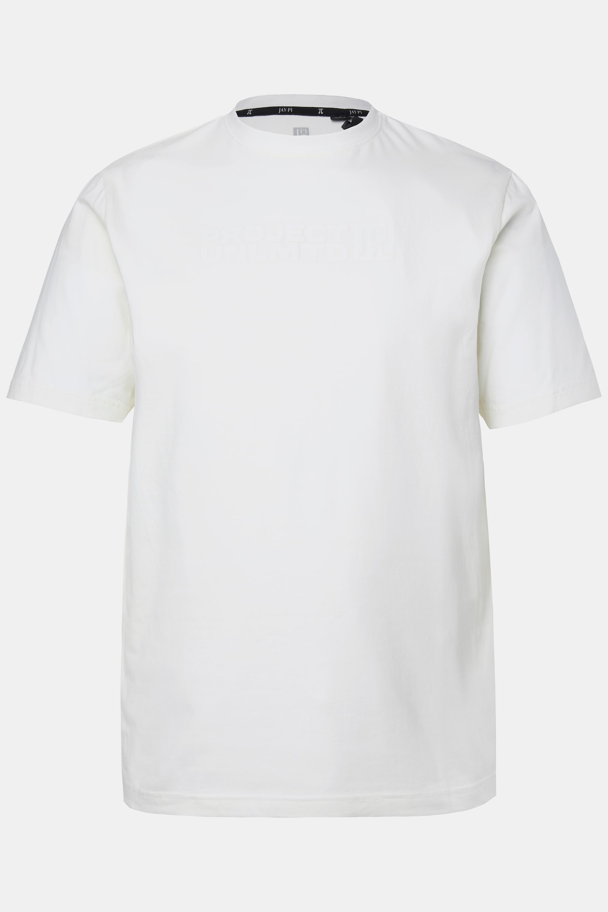 Ανδρικό Plus Size T-shirt με ανάγλυφο τύπωμα PROJECT UNLMTD, JAY-PI (Μεγάλα Μεγέθη - Υπερμεγέθη)