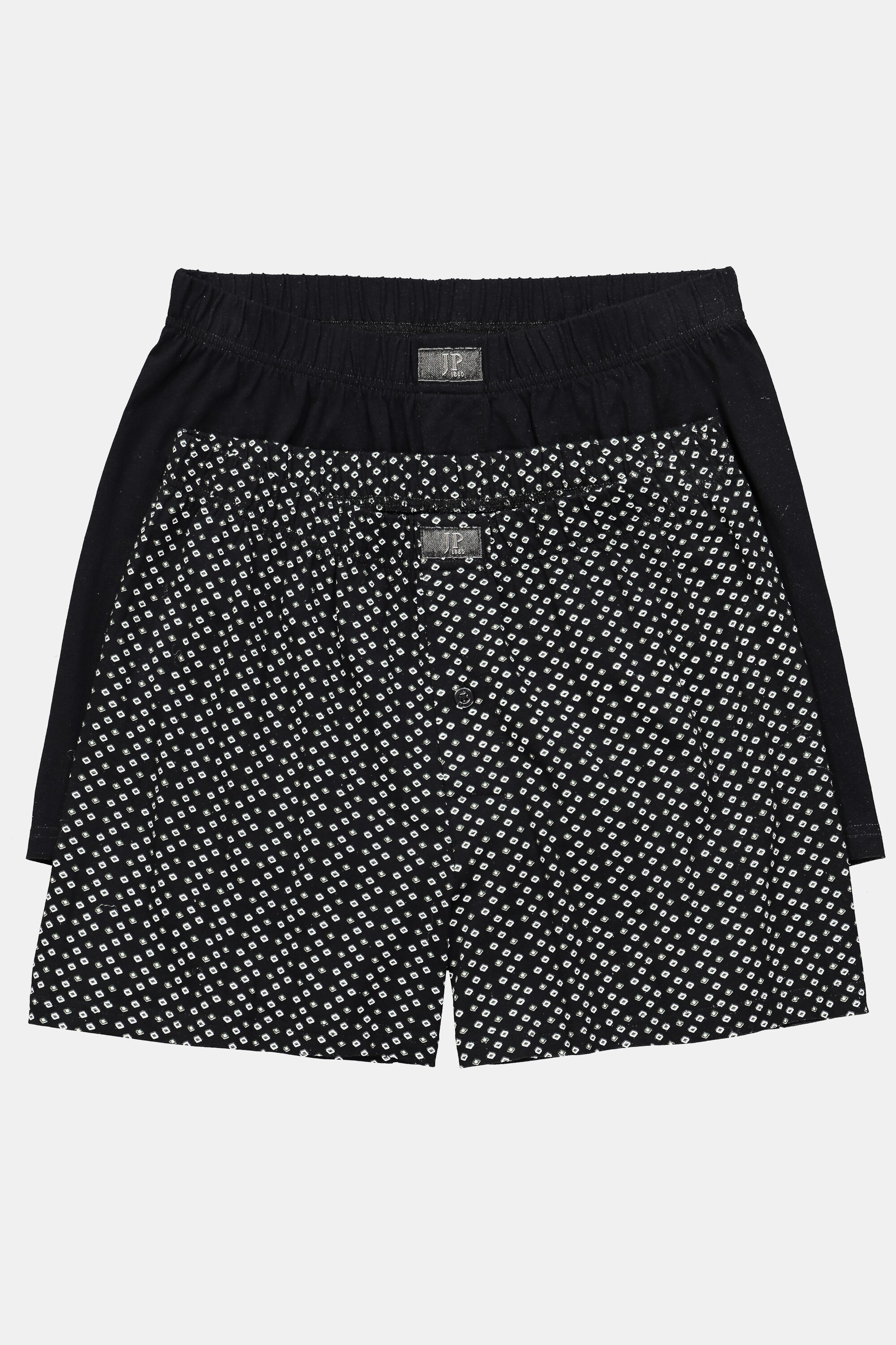 Plus Size Boxer σε συσκευασία 2 τεμαχίων με κουμπί, JP1880 (Μεγάλα Μεγέθη - Υπερμεγέθη)