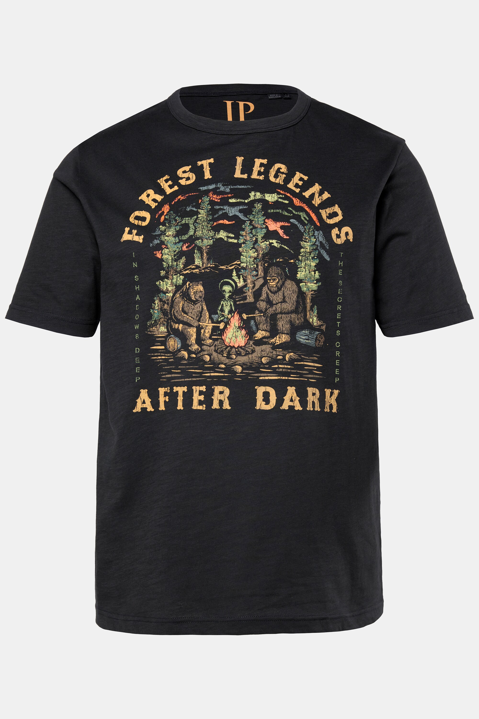 Ανδρικό Plus Size T-shirt με τύπωμα FOREST LEGENDS, JP1880 (Μεγάλα Μεγέθη - Υπερμεγέθη)
