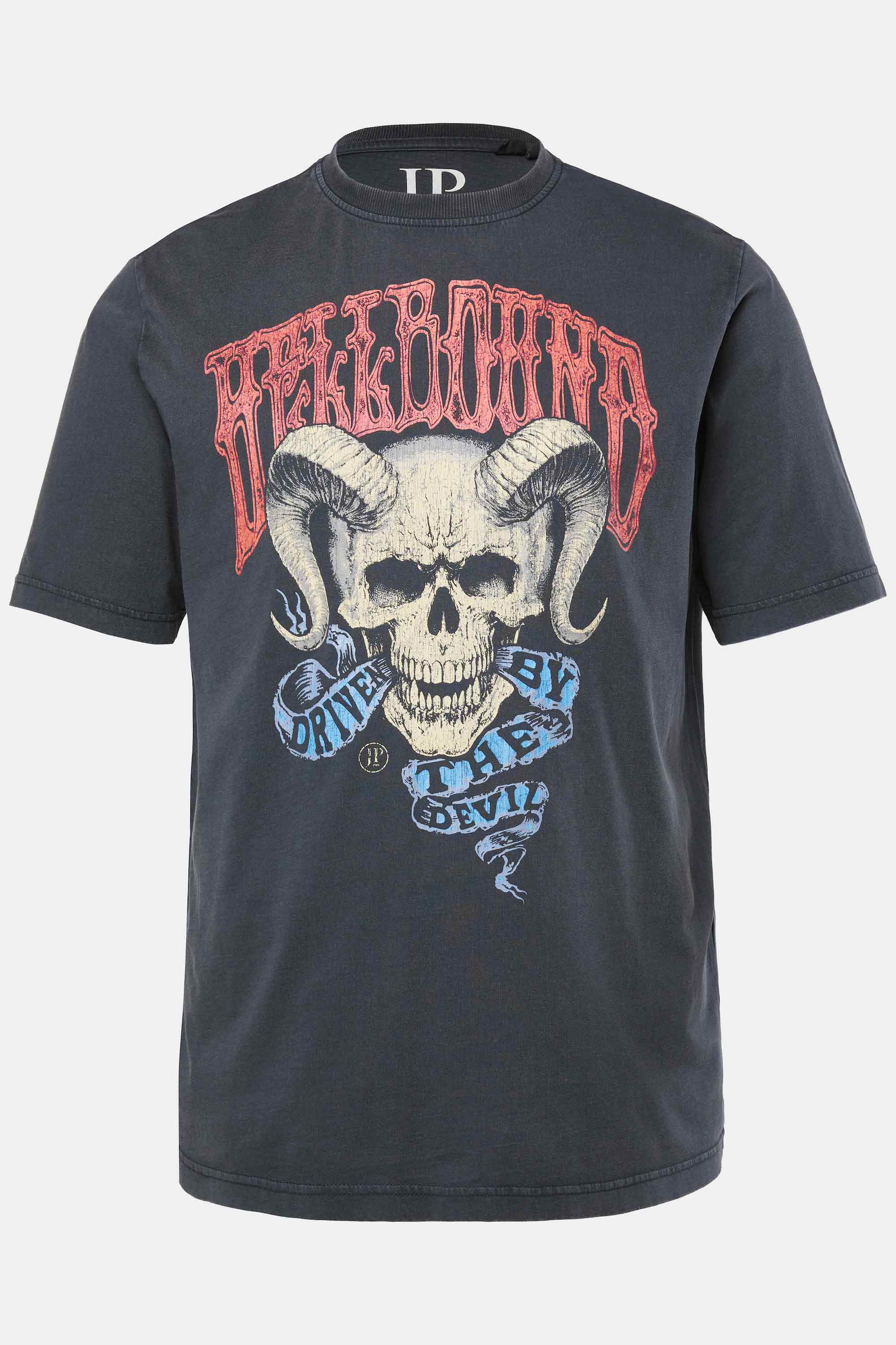 Ανδρικό Plus Size T-shirt με πολύχρωμο τύπωμα, JP1880 (Μεγάλα Μεγέθη - Υπερμεγέθη)