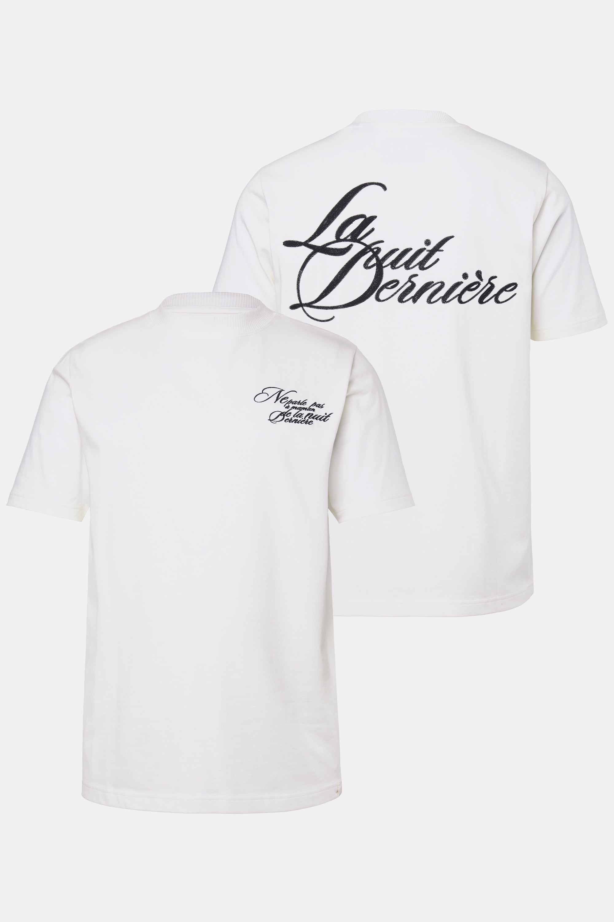 Ανδρικό Plus Size T-shirt με κέντημα στο στήθος, STHUGE (Μεγάλα Μεγέθη - Υπερμεγέθη)