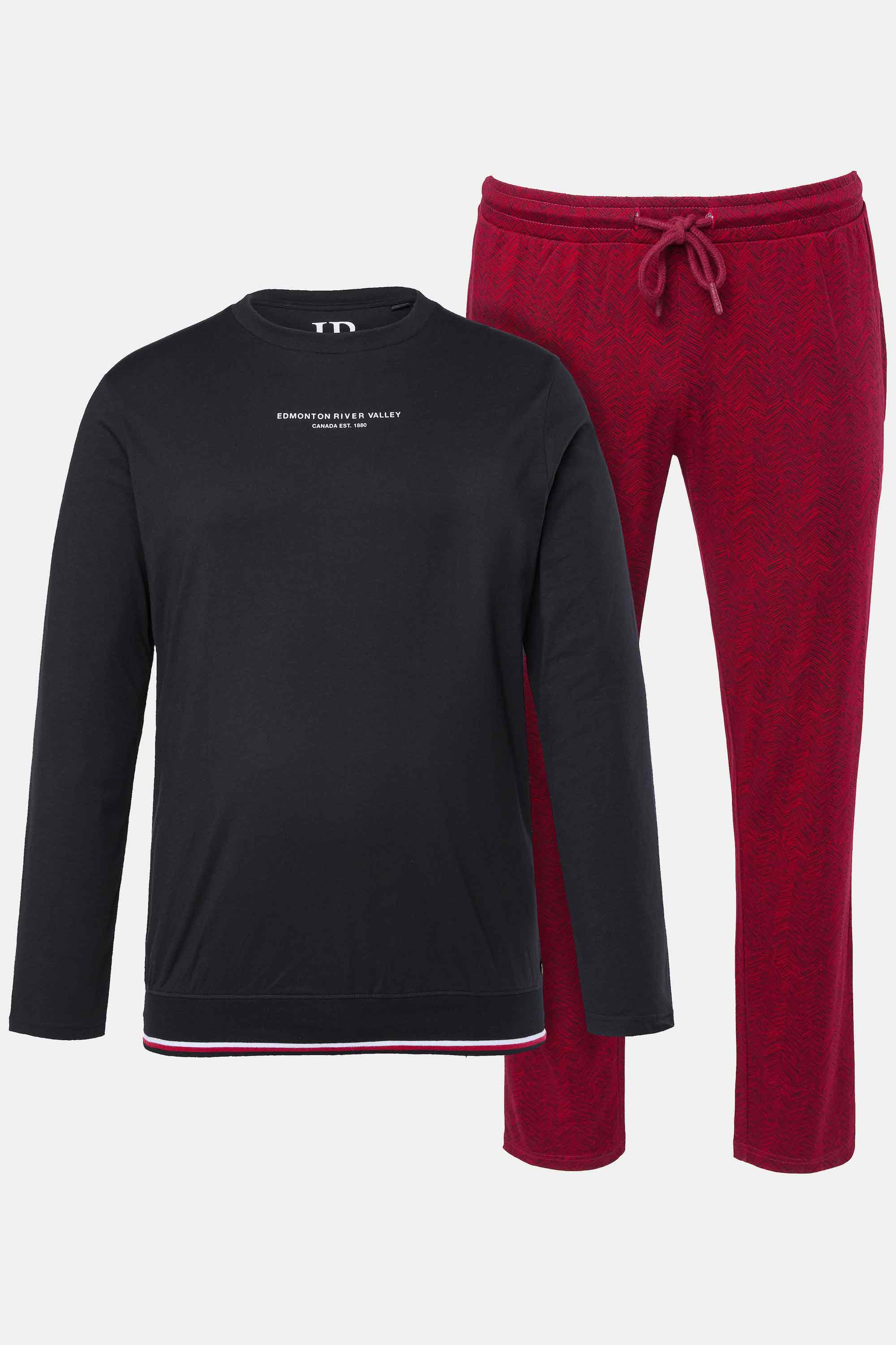 Plus Size Πυτζάμες σετ belly fit, JP1880 (Μεγάλα Μεγέθη - Υπερμεγέθη)