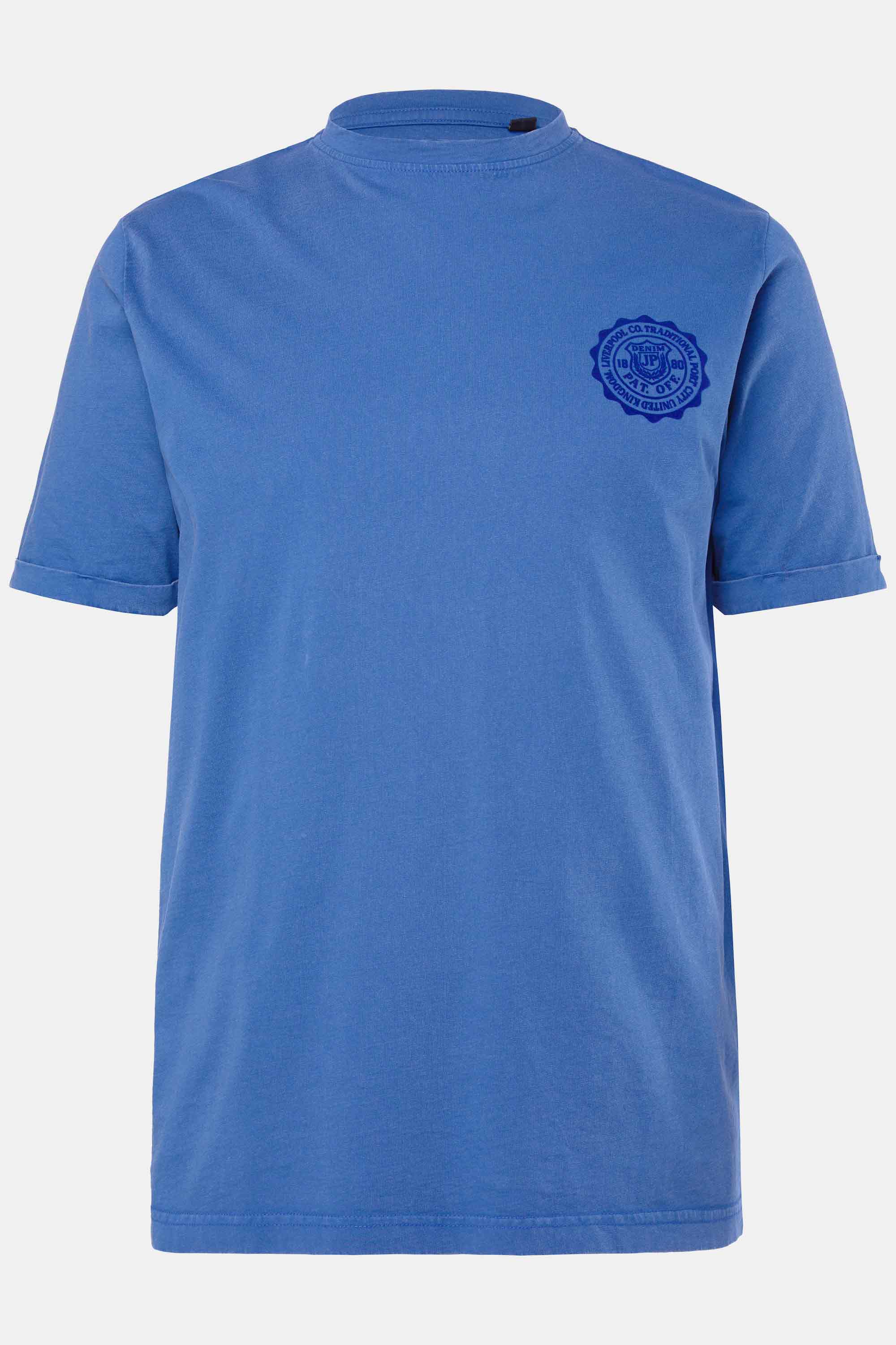 Ανδρικό Plus Size T-shirt με σχέδιο στο στήθος σε vintage look, JP1880 (Μεγάλα Μεγέθη - Υπερμεγέθη)