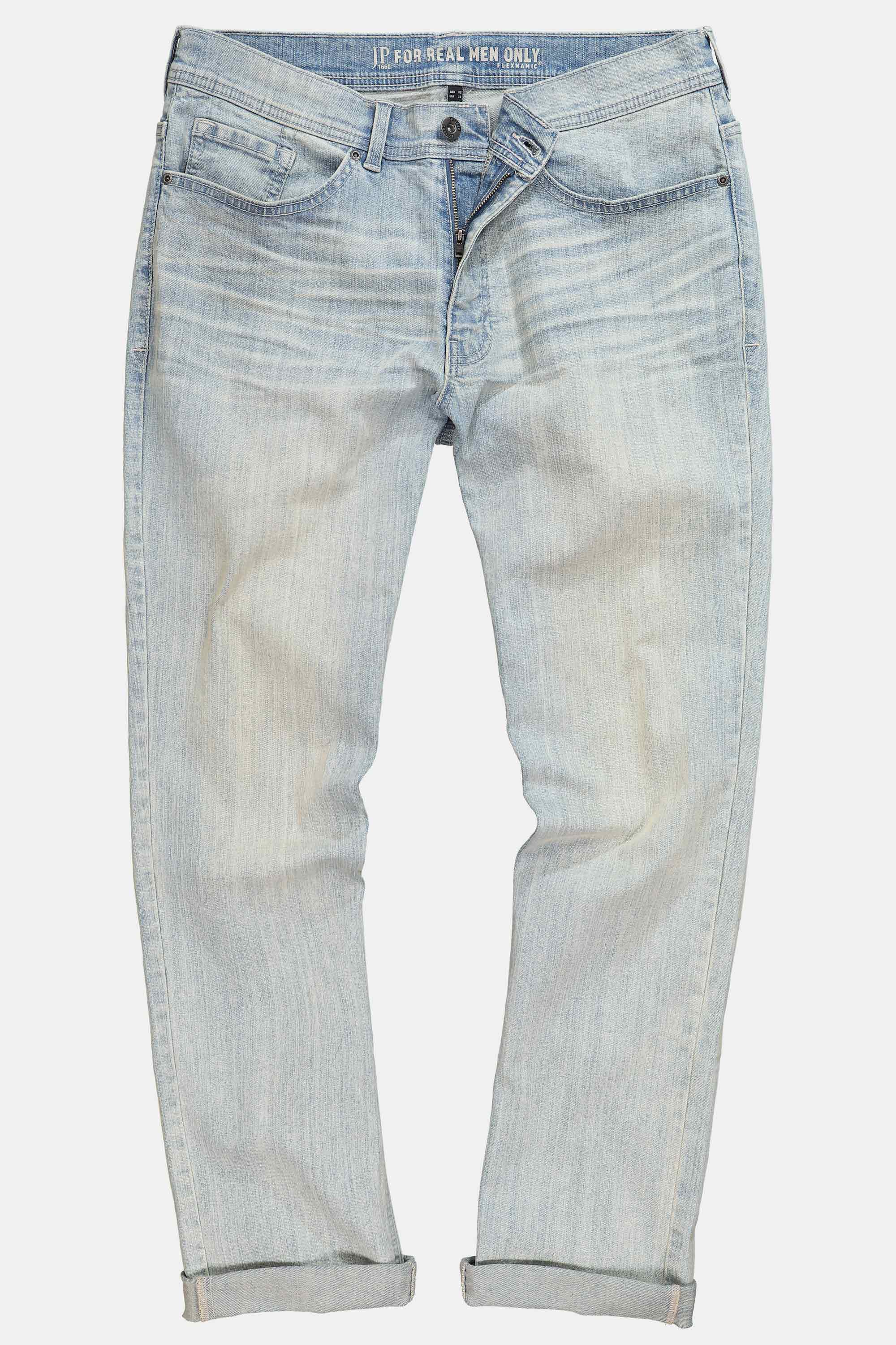 Ανδρικό Plus Size Τζιν παντελόνι FLEXNAMIC με faded effect, JP1880 (Μεγάλα Μεγέθη - Υπερμεγέθη)