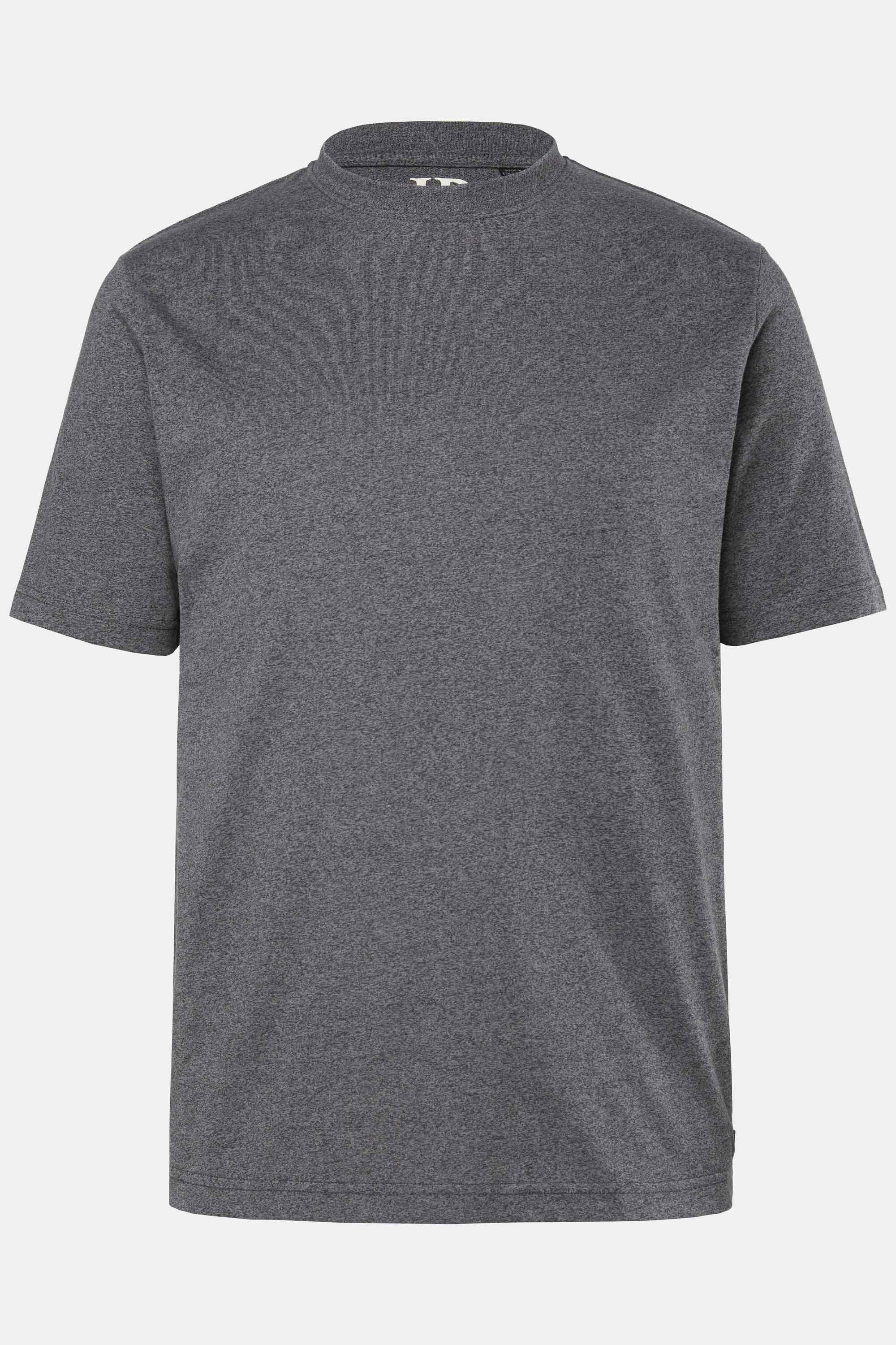 Ανδρικό Plus Size T-shirt μονόχρωμο με στρογγυλή λαιμόκοψη, JP1880 (Μεγάλα Μεγέθη - Υπερμεγέθη)