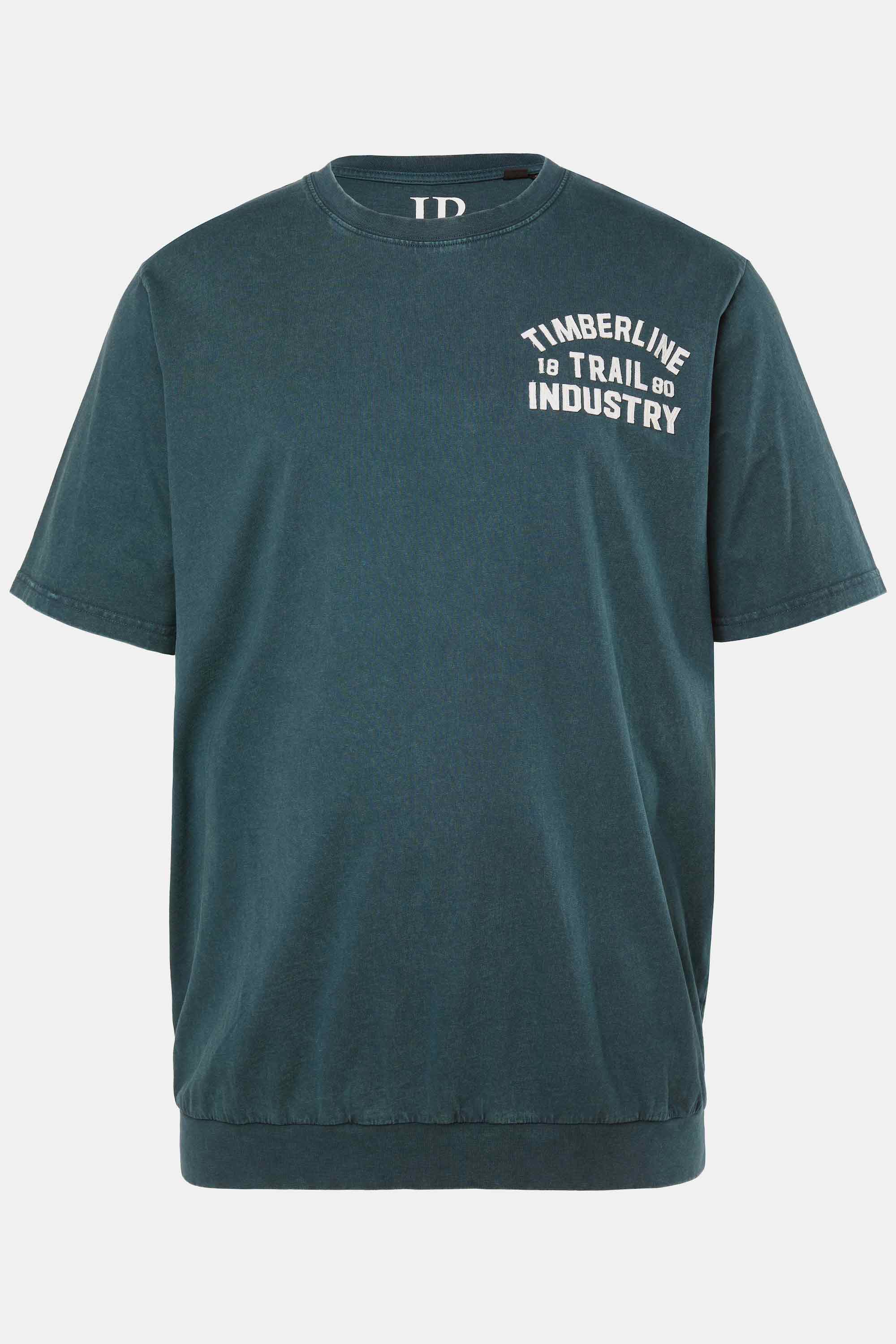 Ανδρικό Plus Size T-shirt με τύπωμα και λάστιχο στο τελείωμα, JP1880 (Μεγάλα Μεγέθη - Υπερμεγέθη)