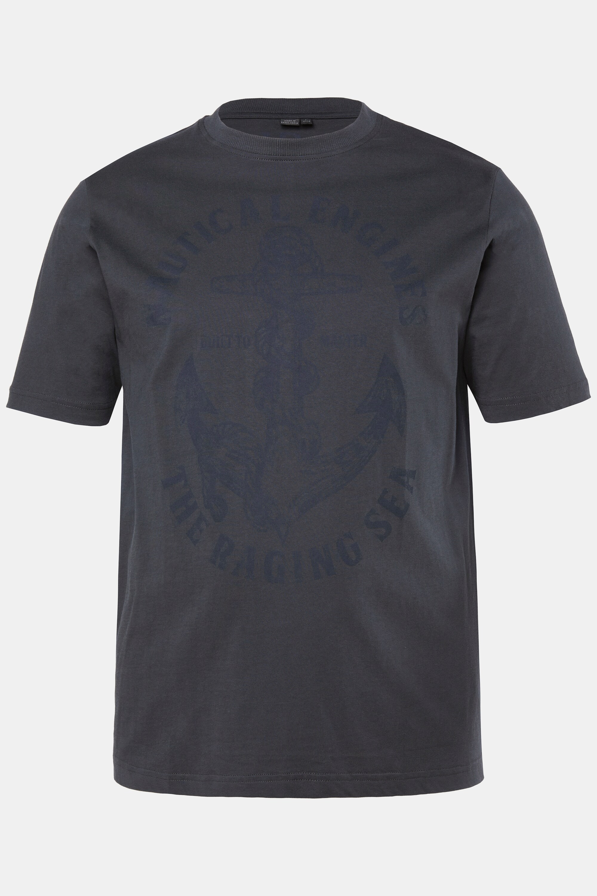 Ανδρικό Plus Size T-shirt με τύπωμα NAUTICAL, JP1880 (Μεγάλα Μεγέθη - Υπερμεγέθη)