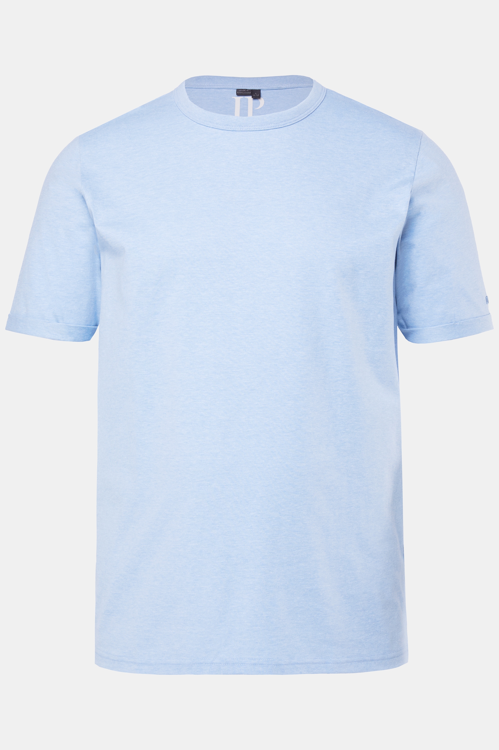 Ανδρικό Plus Size T-shirt με διακριτικό τύπωμα στο μανίκι, JP1880 (Μεγάλα Μεγέθη - Υπερμεγέθη)