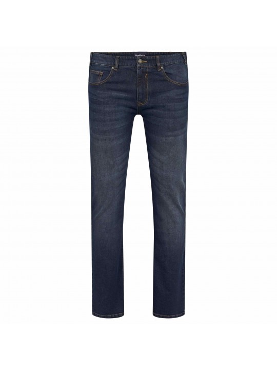 Παντελόνι jeans ελαστικό RINGO, σε STRAIGHT γραμμή, με εφέ πλυσίματος, North 56°4