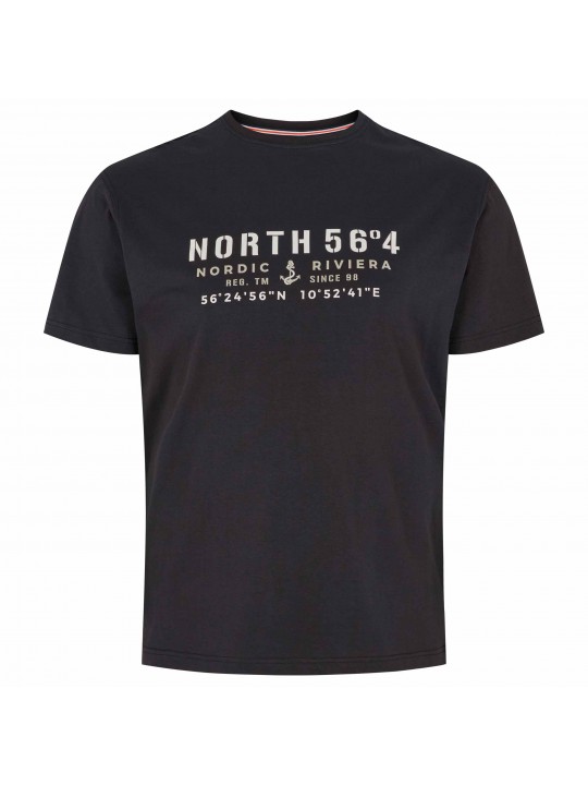 T-shirt με μεγάλο τύπωμα μπροστά, North 56°4