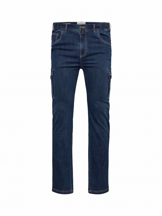 Παντελόνι jeans Cargo ελαστικό, North 56Denim