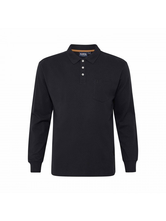 Μπλούζα polo με ιδιαίτερη πλέξη και μακριά μανίκια, North Latitude