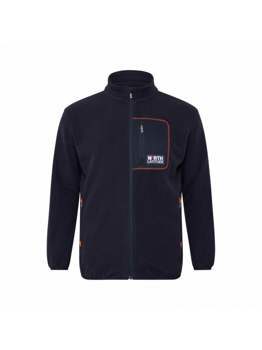 Μπουφάν fleece με τσέπη στο στήθος, North Latitude