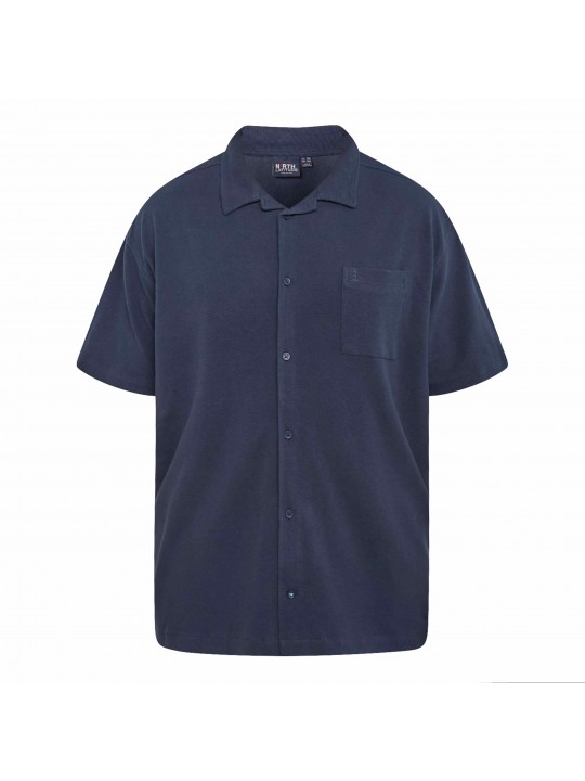 Πουκάμισο casual από jersey ύφασμα με κοντά μανίκια, North Latitude