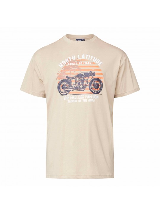 T-shirt με μεγάλο τύπωμα, North Latitude