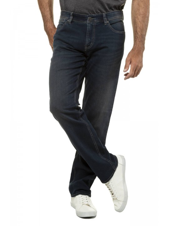 Τζιν παντελόνι, 5 τσεπο, Regular Fit, ελαστική μέση