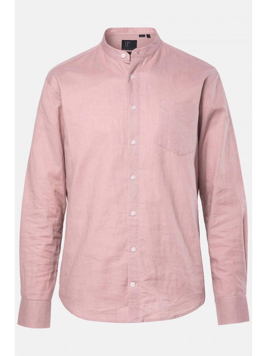 Πουκάμισο λινό με όρθιο γιακά και μακριά μανίκια, JP1880