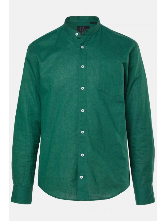 Πουκάμισο λινό με όρθιο γιακά και μακριά μανίκια, JP1880