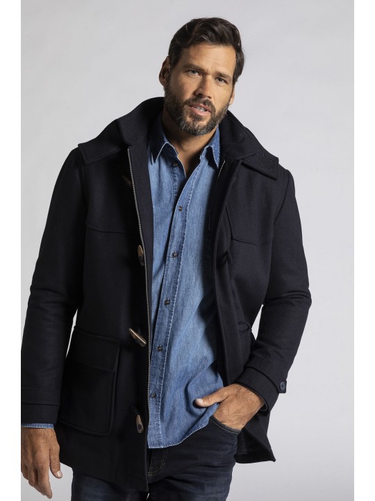 Παλτό από μαλλί υψηλής ποιότητας, υδατοαπωθητικό, έως 8XL.