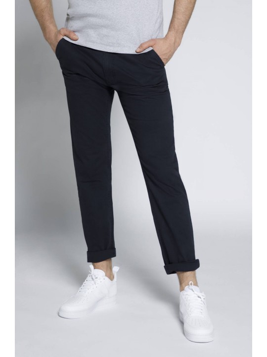 Παντελόνι STHUGE Chino, Belly Fit, Modern Straight Fit, με 4 τσέπες