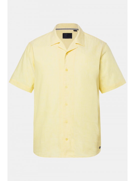 Πουκάμισο λινό, modern fit με κοντά μανίκια, JP 1880