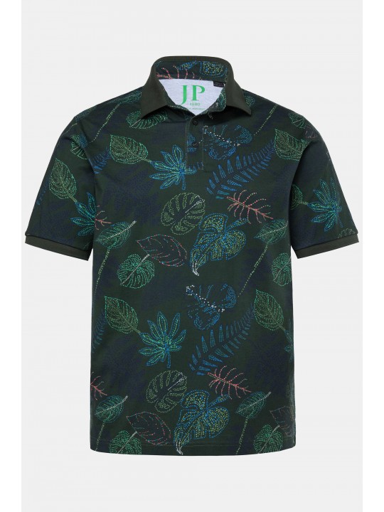Μπλούζα πόλο, με print και κοντά μανίκια, JP1880