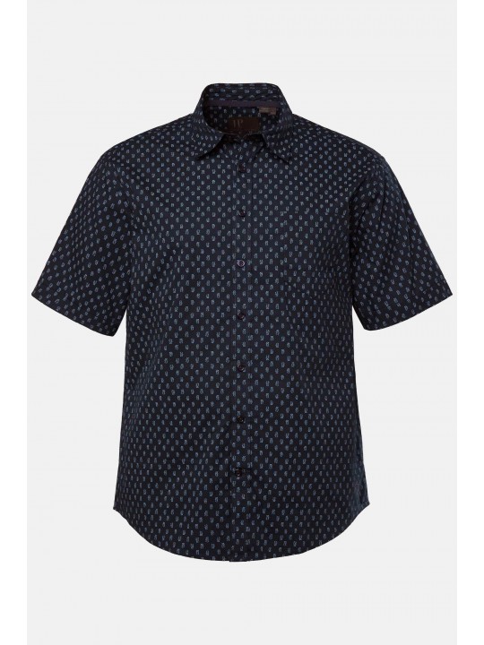 Πουκάμισο σε modern fit με print και κοντά μανίκια, JP 1880