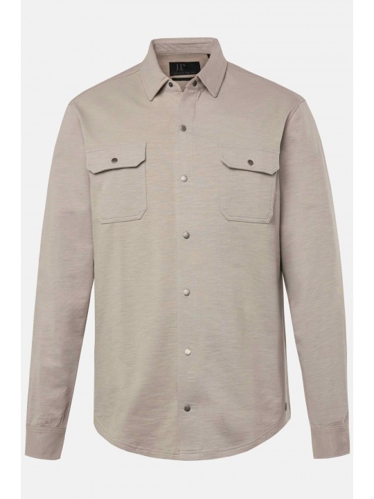 Πουκάμισο jersey με μακριά μανίκια σε modern fit, JP1880