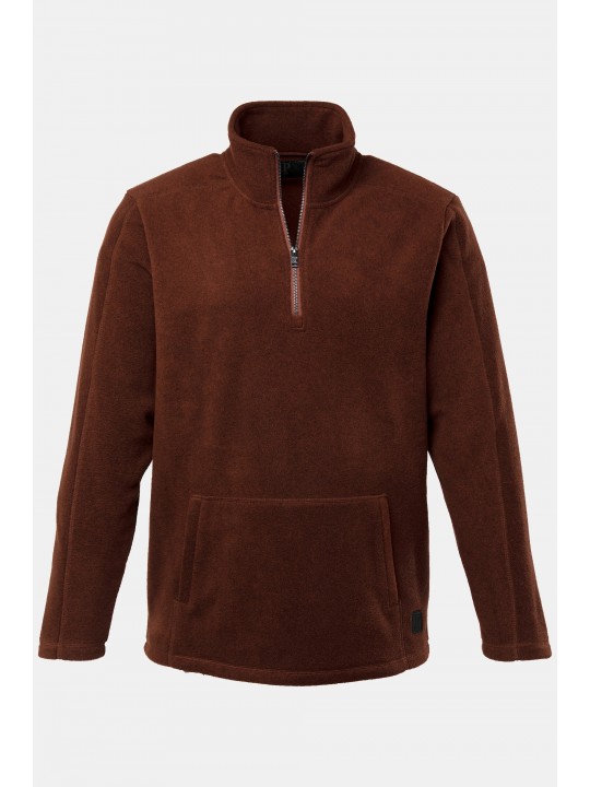 Πουλόβερ, fleece, με τσέπη