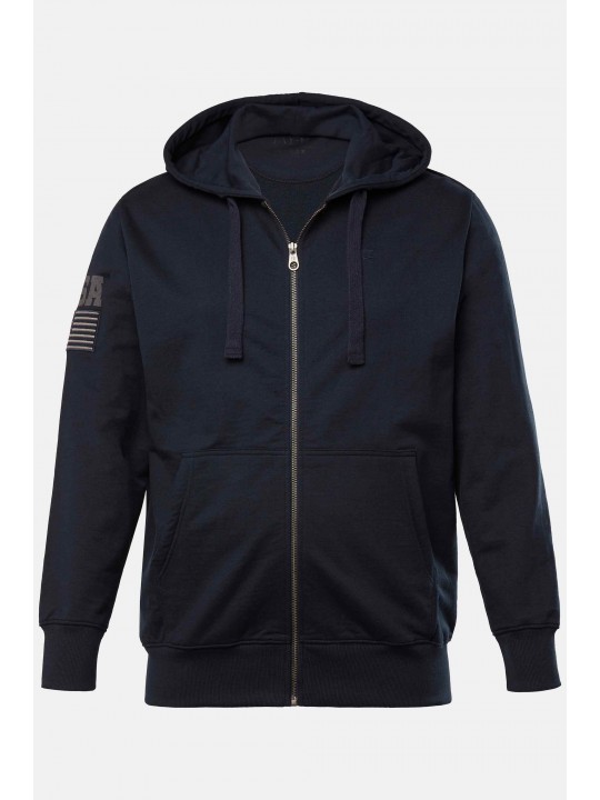 Ζακέτα με άνετη εφαρμογή και κουκούλα, JAY-PI