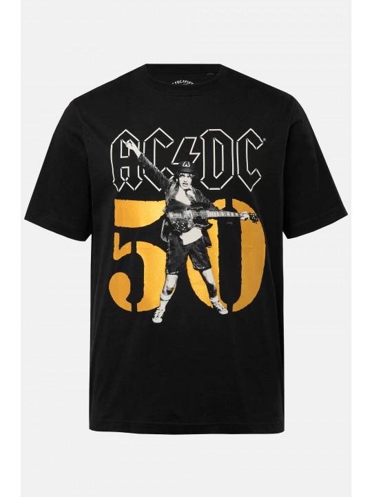 T-shirt με κοντά μανίκια με τύπωμα ACDC μπροστά, JP1880