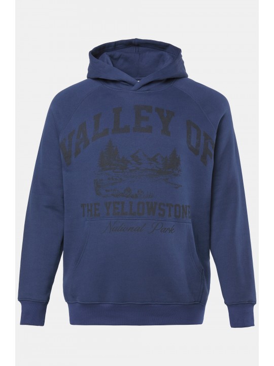 Μπλούζα φούτερ με τύπωμα VALLEY, JP1880