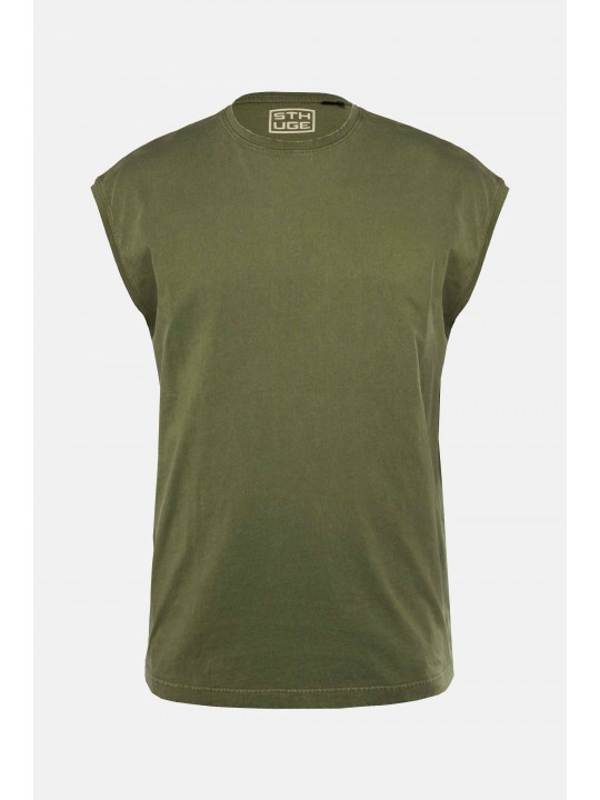 Μπλούζα, oversized, αμάνικη, JP 1880