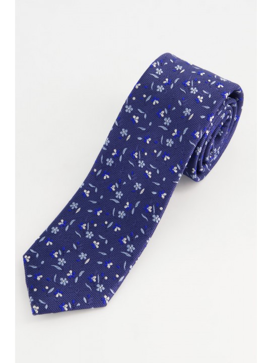 Γραβάτα μεταξωτή με print