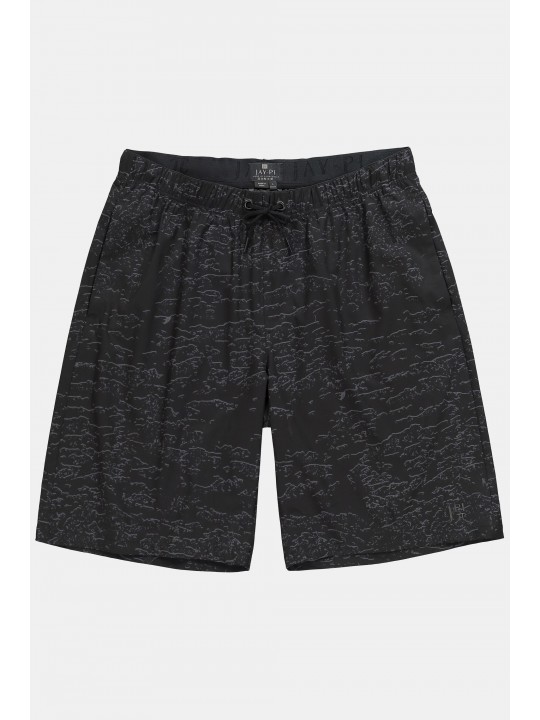 Βερμούδα με χαλαρή εφαρμογή και μοτίβο, JAY-PI