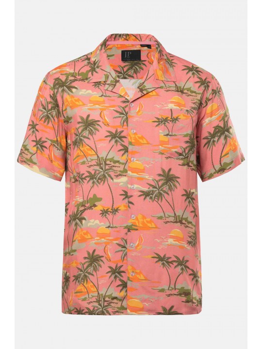 Πουκάμισο σε boxy fit με κοντά μανίκια, JP1880