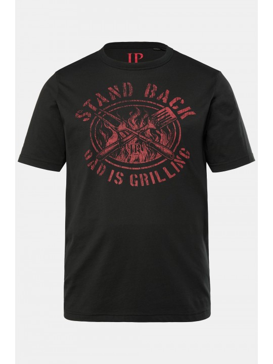 T-shirt κοντομάνικο με τύπωμα grill, JP1880