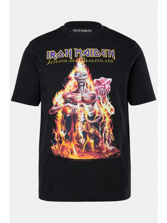 T-shirt με στρογγυλή λαιμόκοψη και τύπωμα IRON MAIDEN, JP1880