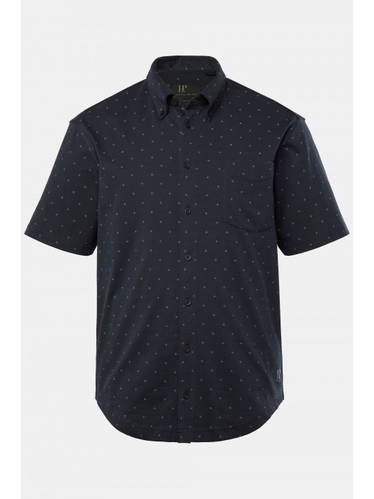 Πουκάμισο με μοτίβο και κοντά μανίκια, JP1880