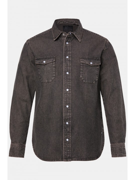 Πουκάμισο τζιν FLEXNAMIC® με τσέπες, JP1880