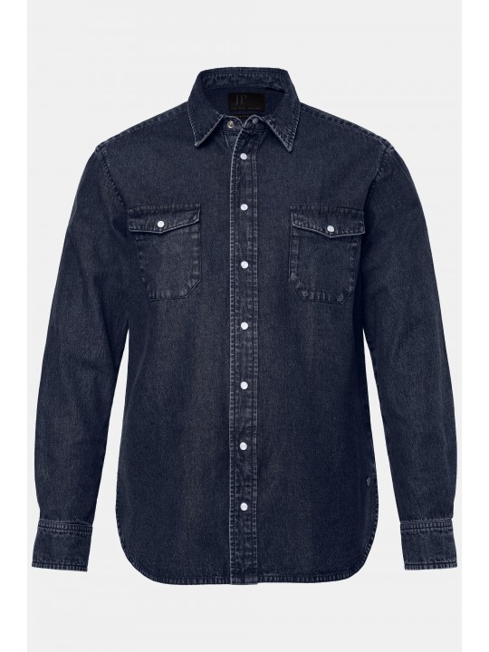 Πουκάμισο τζιν FLEXNAMIC® με τσέπες, JP1880