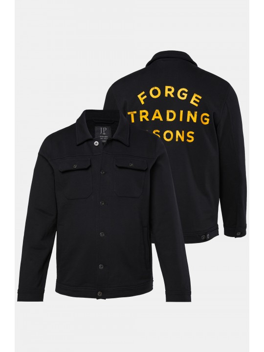 Πουκάμισο flannel με τύπωμα στην πλάτη, JP1880