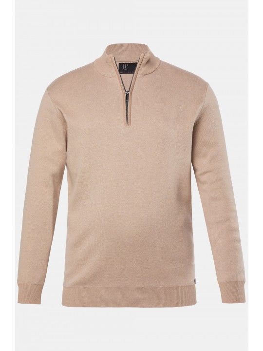 Πουλόβερ με λεπτή υφή και φερμουάρ, JP1880