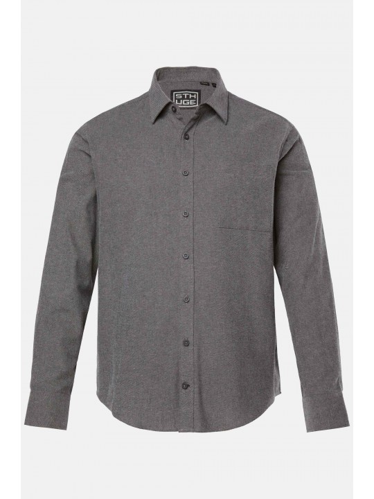 Πουκάμισο flannel σε modern fit, STHUGE